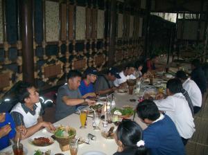 Anggota PAMOR di traktir sama ATPM TVS di Sari Sunda